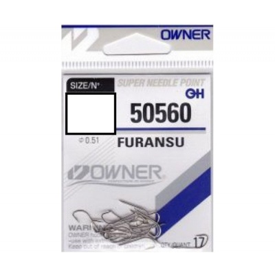 Крючок OWNER Furansu nickel №14 17шт
