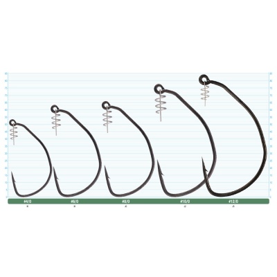 Крючок OWNER Beast With Twist Lock BC №4/0 3шт