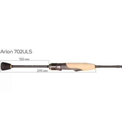 Спиннинг Crazy Fish Arion 2.09m 0.7-5gr