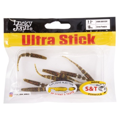 Слаги съедобные искусственные LJ Pro Series ULTRA STICK 2,2in (05.60)/PA03 10шт.