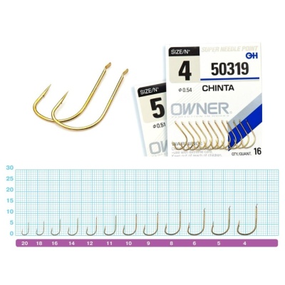 Крючок OWNER Chinta gold №11 14шт
