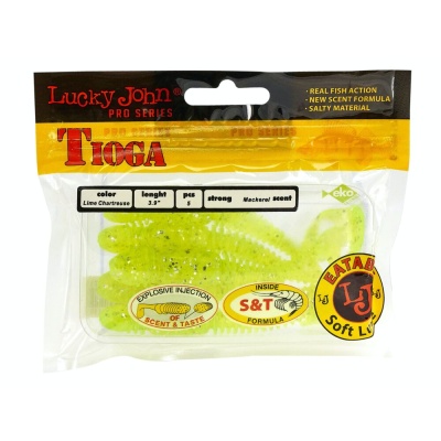 Виброхвосты съедобные искусственные LJ Pro Series TIOGA 10.00/071 5шт.