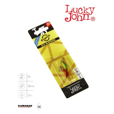 Балансир Lucky John CLASSIC 3 + тр. 30мм/26RT