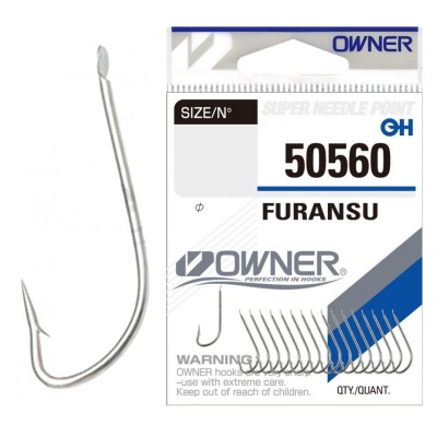 Крючок OWNER Furansu nickel №14 17шт