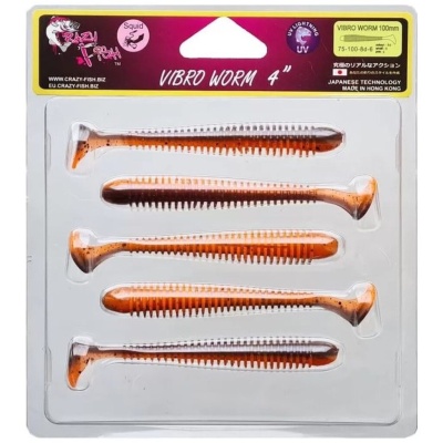 Vibro Worm 4'' 75-100-8d-6