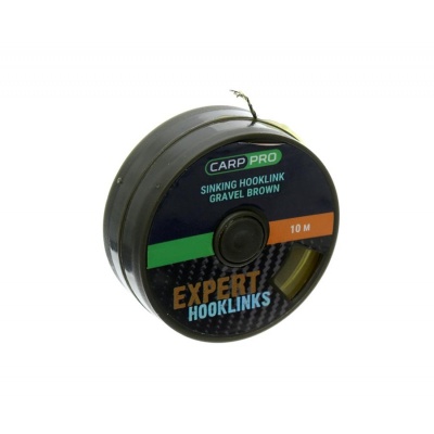 Поводковый без оболочки CARP PRO Gr. Brown Sinking 25LB 10M