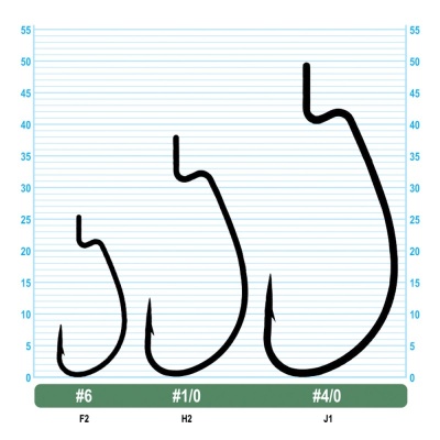 Крючок OWNER J - Light Worm Hook BC №2 6шт