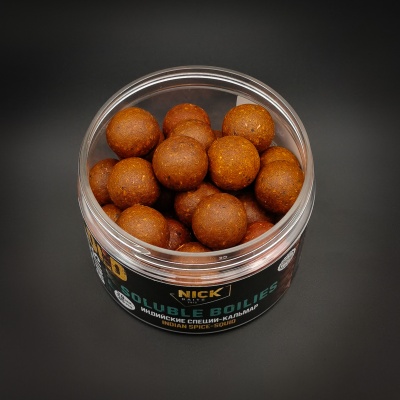Насадка рыболовная NICK BAITS GOLD "SOLUBLE 20 мм" Клубника; банка 35 шт,