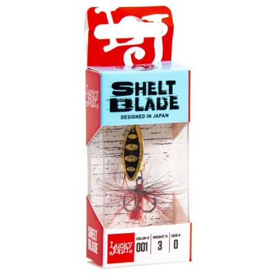 Блесна вращ.  Lucky John SHELT BLADE 00 03.0г 00 03.0г1