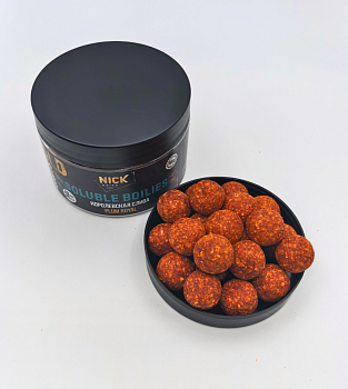 Насадка рыболовная NICK BAITS GOLD "SOLUBLE 20 мм" Криль; банка 35 шт,