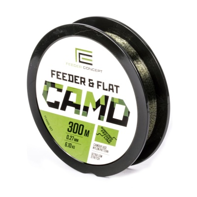 Леска моно. Feeder Concept FEEDER & FLAT Camo 300/022