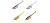 Поролоновая рыбка APS "Classic" 125 мм #SET-1   1 шт