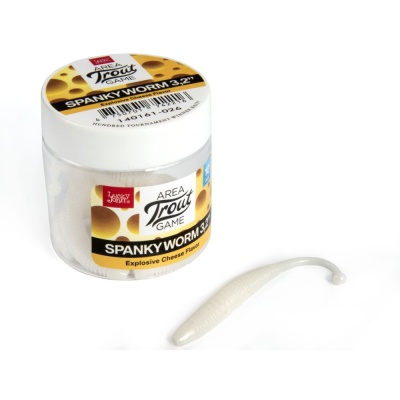 Слаги съедобные искусственные LJ Pro Series SPANKY WORM 3,2in (08.00)/026 10шт.