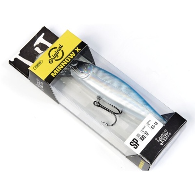 Воблер Lucky John Original MINNOW X 100SP 17гр, 0-1,5м, A03