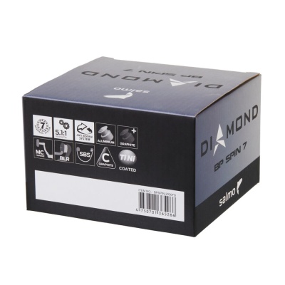 Безынерционная катушка Salmo Diamond BP SPIN 7 3000FD