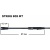 Спиннинг Strike 802 MT 2.44 m 7-25 g