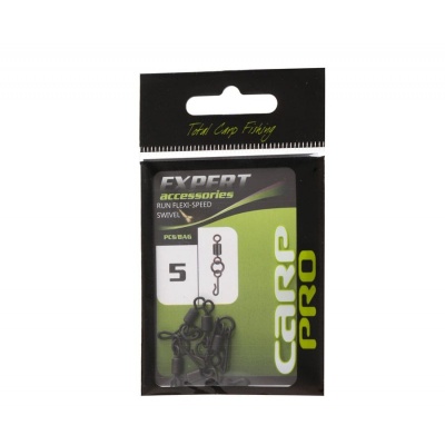 Быстросъемная застежка на вертлюжке CARP PRO Run Flexi-Speed