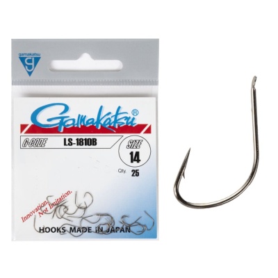 Крючки рыболовные Gamakatsu LS-1810B HOOKS BRONZE #14 (25 шт)