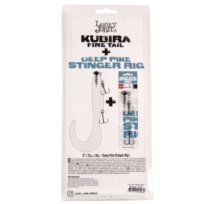 Твистеры LJ 3D BBS Series KUBIRA FIRE TAIL 9,0in (22,86)/PG37 1шт.