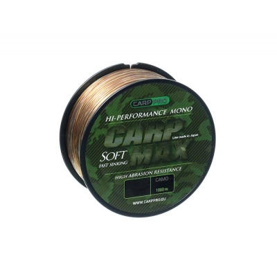Леска CARP PRO Carp Max Camo 1000M 0,25мм