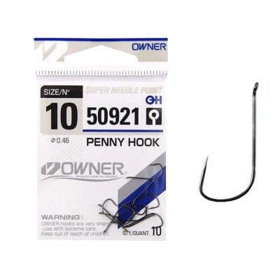 Крючок OWNER Penny Hook BC №10 10шт