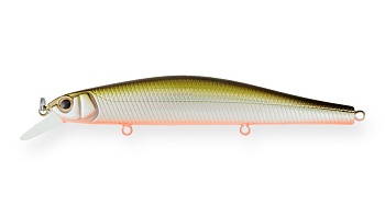 Воблер Strike Pro Inquisitor 130SP 26,5 гр, 1,0м.-2,0м., 612T Natural Shad Silver