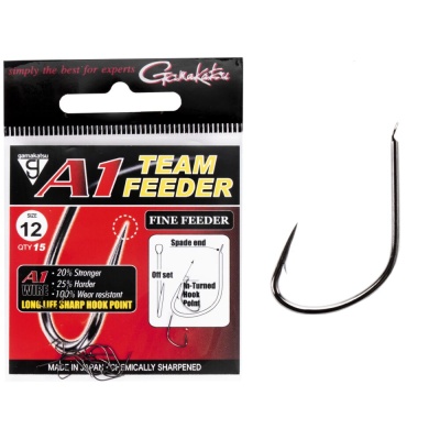 Крючки рыболовные Gamakatsu A1 TEAM FEEDER HOOKS FINE FEEDER #12