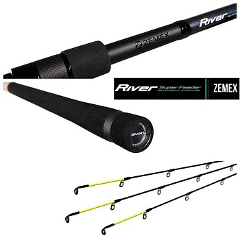 Удилище фидерное ZEMEX RIVER Super Feeder 12 ft - 150 g