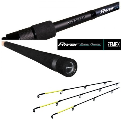 Удилище фидерное ZEMEX RIVER Super Feeder 12 ft - 150 g