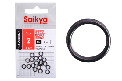 Заводное кольцо Saikyo SA-SR80-2 20шт (8кг)