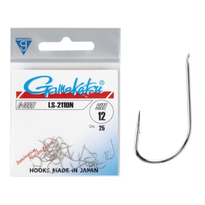 Крючки рыболовные Gamakatsu LS-2110N HOOKS NICKEL #8 (25 шт)