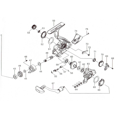 Катушка фидерная FLAGMAN "Armadale Feeder 6000" screw-in handle system