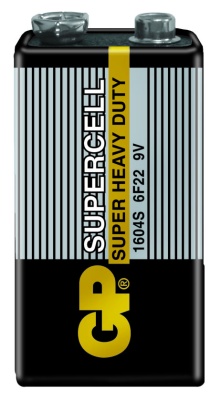 Эл. питания Крона GP Supercell 6F22/1604SLF